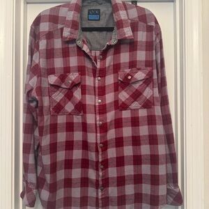 LA Police Gear - Red & Gray Flannel